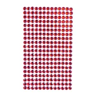 Scrapbooking - Kryształki Diamenciki Samoprzylepne 6Mm 260 Szt. Red Dalprint - miniaturka - grafika 1