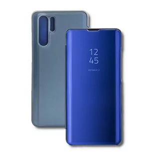 Qoltec Etui do Huawei P30 Pro | flip cover | granatowe 51699 - Etui i futerały do telefonów - miniaturka - grafika 1