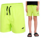 Spodenki męskie - 4F CHĹOPIÄCE SZORTY SPODENKI PLAĹ»OWE KÄ„PIELOWE rozm 146/152 - miniaturka - grafika 1