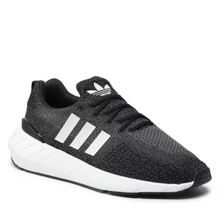 Buty sportowe damskie - Adidas Buty Swift Run 22 GZ3496 Cblack/Ftwwht/Grefiv - grafika 1