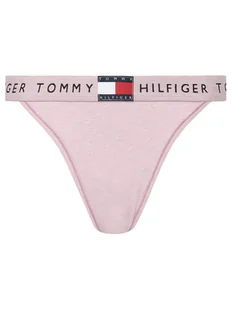 Tommy Hilfiger Stringi UW0UW06095 Różowy - Majtki damskie - miniaturka - grafika 1