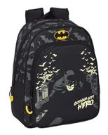 Plecaki - Safta Batman Hero Plecak dziecięcy z możliwością dostosowania do wózka, czarny, Estándar, swobodny, czarny, Estándar, Casual - miniaturka - grafika 1