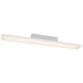 Lampy ścienne - Globo Lighting Burgos kinkiet 1x12W LED chrom satynowy/biały opalizowany 41509-12 - miniaturka - grafika 1