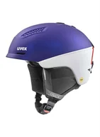 Kaski narciarskie - Kask narciarski Uvex Ultra MIPS - purple bash/white matt - miniaturka - grafika 1