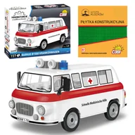Klocki - Cobi 24595 Karetka Pogotowia Barkas B1000 Krankenwagen 157 El. - miniaturka - grafika 1