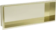 Półki łazienkowe - Mexen X-Wall-NR półka wnękowa bez kołnierza 60 x 20 cm, złota - 1951602010 - miniaturka - grafika 1