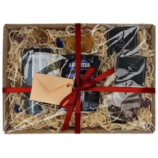 Zestaw prezentowy dla mężczyzny - Kawa, herbata i cluster Karmello - Herbata - miniaturka - grafika 3