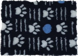 ZOLUX Posłanie izolujące dry bed z wzorem w łapki 50x70 kol. granatowy - Legowiska dla psów - miniaturka - grafika 1