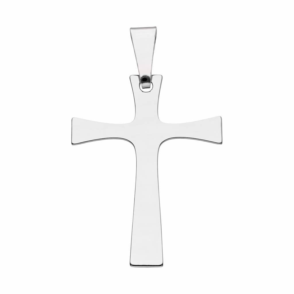 Krzyżyk srebrny Ag 925 rodowany KC025RM