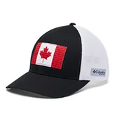 Czapki damskie - Columbia Unisex's PFG czapka z siatką rybną, czarna flaga Kanady, L-XL - miniaturka - grafika 1
