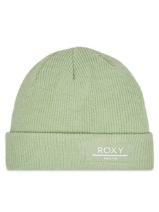 Roxy Czapka ERJHA04166 Zielony - Czapki damskie - miniaturka - grafika 1