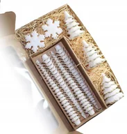 Świeczniki - Zestaw świąteczny choinka 10 świecznikowa złota 2 - miniaturka - grafika 1