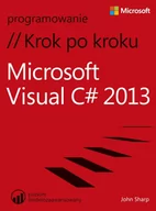 E-booki - informatyka - Microsoft Visual C# 2013. Krok po kroku - miniaturka - grafika 1