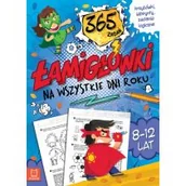 Książki edukacyjne - Łamigłówki na wszystkie dni roku. 365 zadań - miniaturka - grafika 1