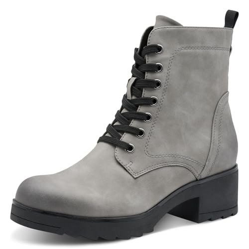 Marco Tozzi Damskie 2-25262-41 modne kozaki, DK.Grey, 37 EU, Dk Grey, 37 EU