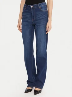 Fracomina Jeansy FP25WV8050D46002 Niebieski Straight Fit - Spodnie damskie - miniaturka - grafika 1