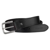 Paski - Skórzany pasek męski Pierre Cardin 70308 - czarny 140 cm - miniaturka - grafika 1