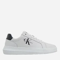 Buty sportowe męskie - Buty sportowe męskie Calvin Klein Jeans YM0YM00681 0LD 43 (10US) Białe (8720108892919) - miniaturka - grafika 1