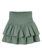 Spódnice - vertbaudet Spódnica w kolorze zielonym - miniaturka - grafika 1