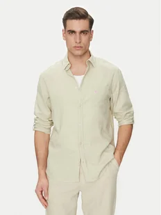 Guess Koszula F4GH00 WG3L0 Zielony Regular Fit - Koszule męskie - miniaturka - grafika 1