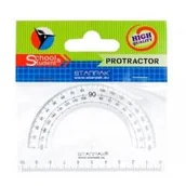 Linijki, ekierki - Starpak Kątomierz 180 10cm - miniaturka - grafika 1