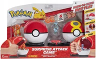 Gry planszowe - Gra Pokemon SURPRISE ATTACK Charmander vs Riolu JAZWARES - miniaturka - grafika 1