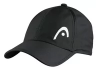 Tenis ziemny - Czapka tenisowa Head Pro Player Cap czarna - miniaturka - grafika 1