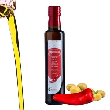 Morettini aromatyzowana oliwa z oliwek smak Chili 250ml