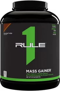 Rule One - Mass Gainer, Czekoladowa Krówka, Proszek, 2600g - Witaminy i minerały dla sportowców - miniaturka - grafika 1