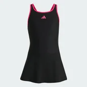 Stroje kąpielowe dla dziewczynek - RACER BACK SWIM DRESS KIDS - Adidas - miniaturka - grafika 1