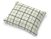 Poszewki na poduszki - Dekoria Poszewka na poduszkę Karlstad 58x48cm ecru tło niebieskie kratka poduszka Karlstad 58x48cm Avinon 680-131-66 - miniaturka - grafika 1