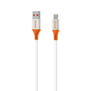 Kabel VIDVIE CB4014 USB/iPhone 2.4A, 1m biały - Kable USB - miniaturka - grafika 1