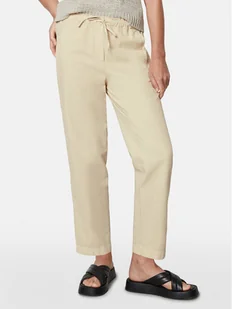 Marc O'Polo Spodnie materiałowe M03 1340 10317 Beżowy Slim Fit - Spodnie damskie - miniaturka - grafika 1