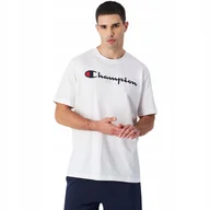Koszulki męskie - Koszulka męska Champion SS Tee biała 220256 WW001 S - miniaturka - grafika 1