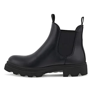 ECCO Damskie buty Grainer W Chelsea Fashion Boot, czarny, 41 EU - Moda i Uroda OUTLET - miniaturka - grafika 1