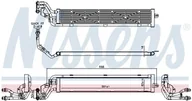 Układ chłodzenia - akcesoria - Chłodnica, układ chłodzenia silnika Nissens 606268 - miniaturka - grafika 1
