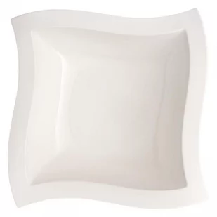 Villeroy & Boch Miska VILLEROY&BOCH NewWave, biały, 33x33 cm - Miski i półmiski - miniaturka - grafika 1