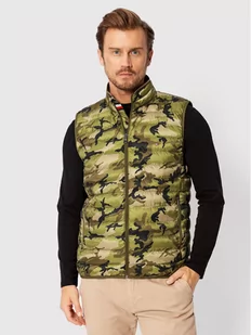 Tommy Hilfiger Kamizelka MW0MW18762 Zielony Regular Fit - Kamizelki męskie - miniaturka - grafika 1