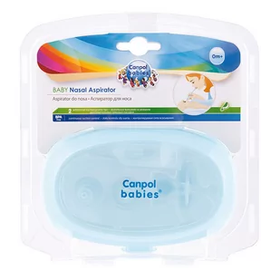 Canpol Babies - Aspirator do nosa dla niemowląt i dzieci - Inne akcesoria do pielęgnacji dzieci - miniaturka - grafika 1