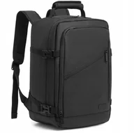 Plecaki - Plecak do Samolotu RYANAIR Wizzair 40x30x20 WODOODPORNY podręczny Expander - miniaturka - grafika 1