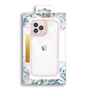 Kingxbar Sparkle Series etui iPhone 13 Pro z kryształami obudowa pokrowiec na tył plecki różowy - Etui i futerały do telefonów - miniaturka - grafika 5