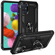 Etui i futerały do telefonów - Etui na telefon komórkowy Armor Shield do Samsung Galaxy A51, pokrowiec Ultra Hybrid Case, czarny - miniaturka - grafika 1