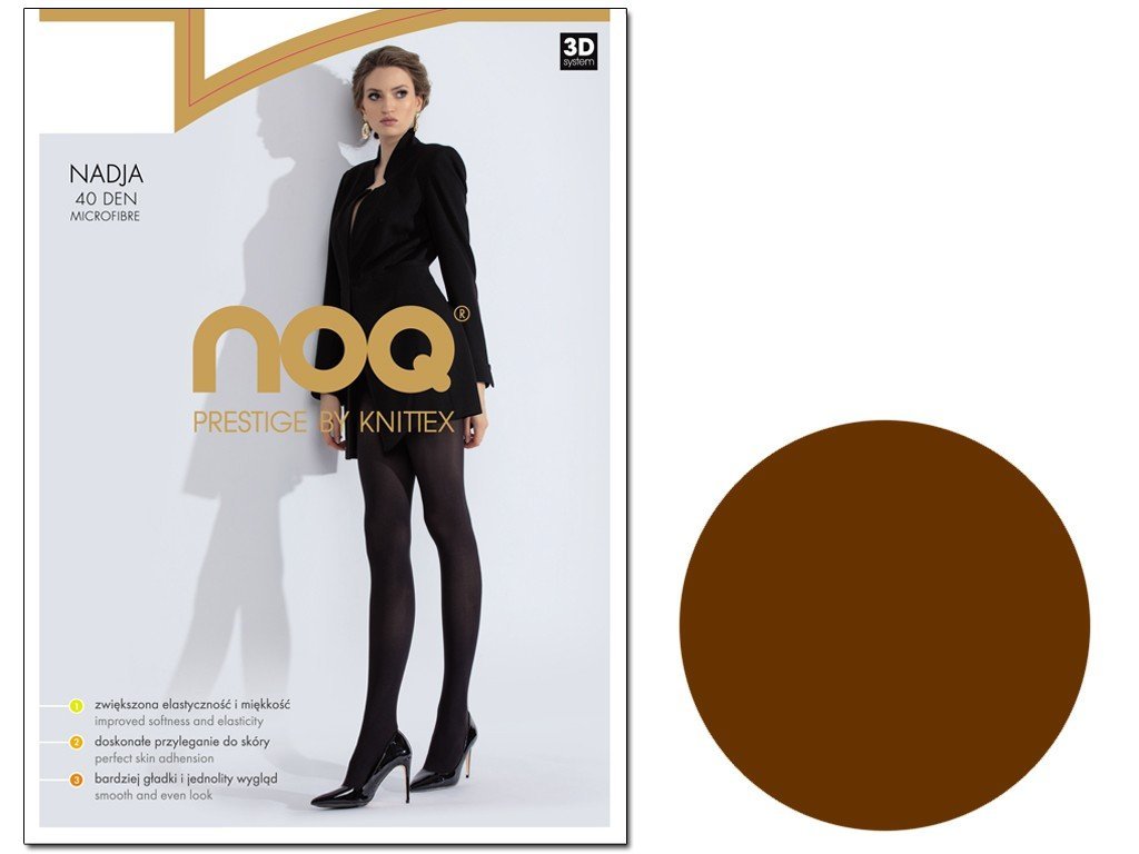 Rajstopy Z Mikrofibry 40 Den Bronzo 5