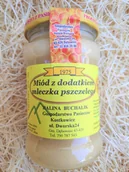Miód - Miód z mleczkiem pszczelim 400g Buchalik - miniaturka - grafika 1