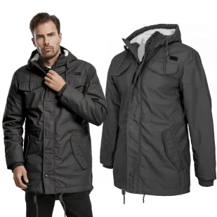 Kurtka BRANDIT Marsh Lake Parka M51 Grafit - Odzież taktyczna i umundurowanie - miniaturka - grafika 1