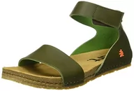 Sandały damskie - ART sandały damskie creta, khaki zielony, 36 EU - miniaturka - grafika 1