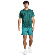 Spodnie sportowe męskie - Męskie spodenki treningowe Under Armour UA Vanish Woven 6in Grph Sts - turkusowe - UNDER ARMOUR - miniaturka - grafika 1