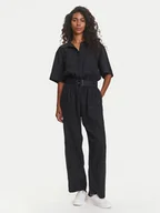 Kombinezony - Tommy Hilfiger Kombinezon Ess WW0WW47168 Czarny Regular Fit - miniaturka - grafika 1