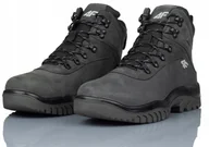 Buty trekkingowe męskie - Buty Męskie 4F Trekking Wodoodporne Antracyt R-46 - miniaturka - grafika 1