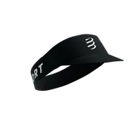 Czapki i chusty sportowe damskie - COMPRESSPORT Daszek biegowy PRO RACING VISOR black - miniaturka - grafika 1